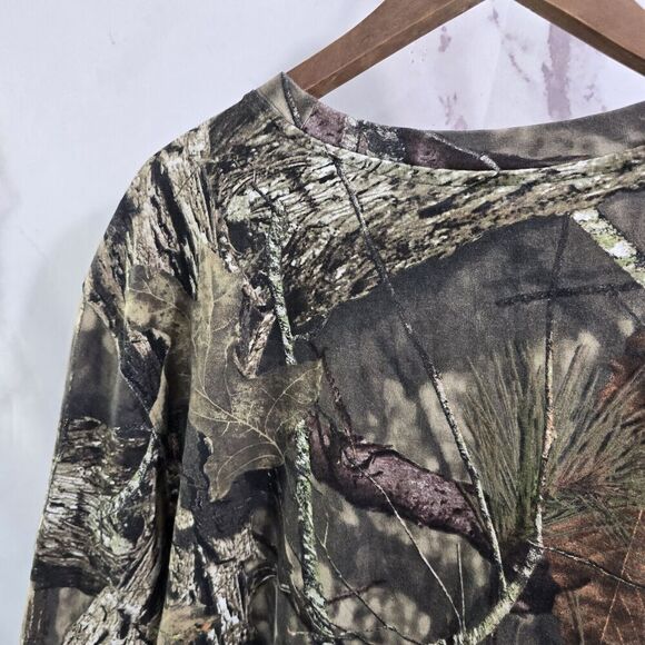 Game Winner T Shirt Mens XL Camo Break Up Country Woodland Short Sleeve Cotton - Picture 6 of 10